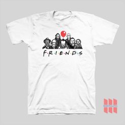 Halloween Friends Horror Serial Killer T-shirt Horror Friends