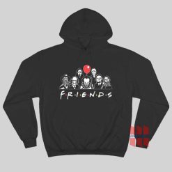 Halloween Friends Horror Serial Killer Hoodie Horror Friends