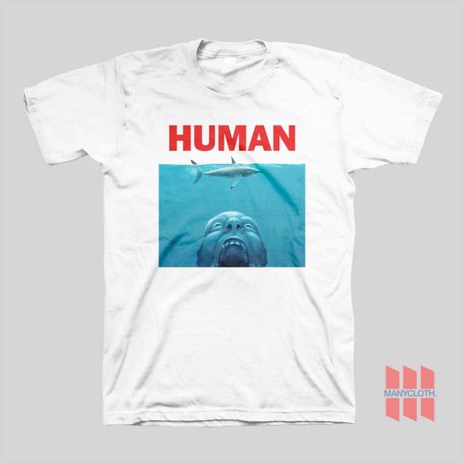 Human Jaws Parody T-Shirt