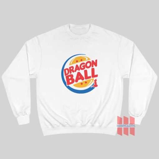 Dragon Ball Burger King Parody Sweatshirt