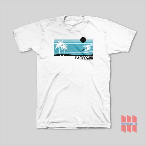 Fu Manchu Surf San Clemente T-Shirt