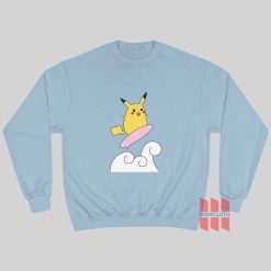 Pikachu Surf Pokemon Sweatshirt