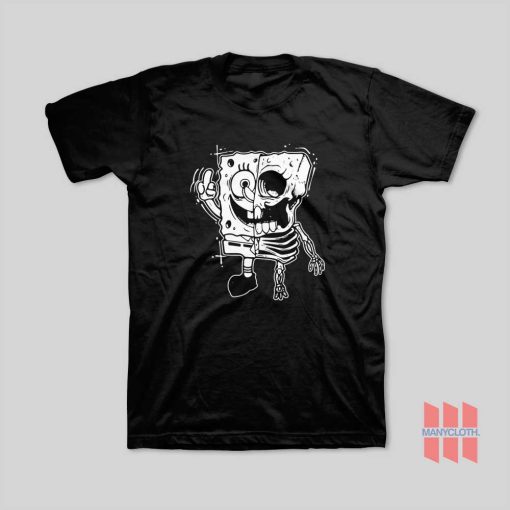 SpongeBob SquarePants Skeleton T-Shirt