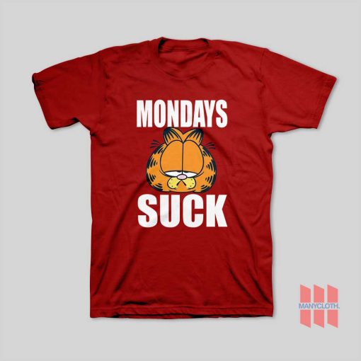 Garfield Mondays Suck T-Shirt