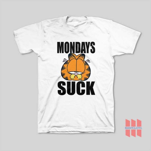 Garfield Mondays Suck T-Shirt