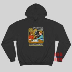 RPG D20 Dice Everybody Loves Dungeon Daddy Hoodie