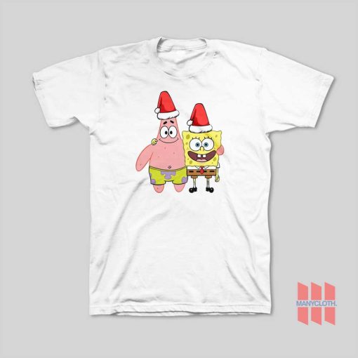 Spongebob and Patrick Christmas T-Shirt