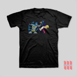 Batman Punching Donald Trump Face T-Shirt