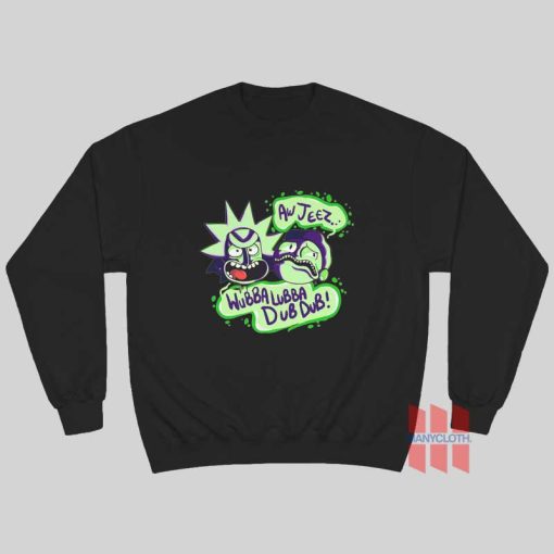 Rick and Morty Wubba Lubba Dub Dub Rick Sweatshirt