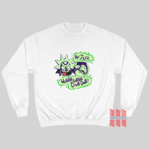 Rick and Morty Wubba Lubba Dub Dub Rick Sweatshirt