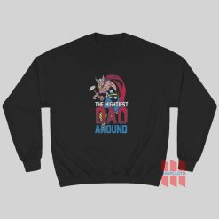 Fathor The Mightiest Dad Around Sweatshirt