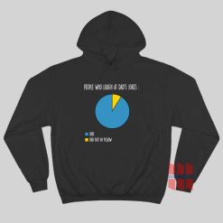 People Who Laugh At Dad Jokes Pie Chart Father’s Day Hoodie