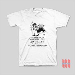 Born To Danmaku Gensokyo Is A Fuck Kill Them All 1995 I am Trash Maiden T-Shirt