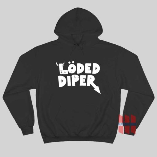 Loded Diper Vintage Look Diary of a Wimpy Kid Hoodie