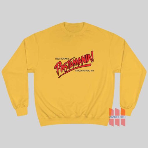 Hulk Hogan’s Pastamania Sweatshirt