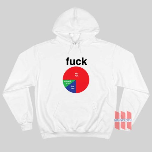 Fuck Pie Chart Hoodie