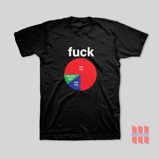 Fuck Pie Chart T-Shirt