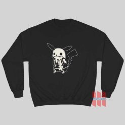 Pikachu Skeleton Pokemon Sweatshirt