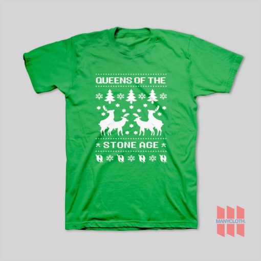 Queens Of The Stone Age Christmas T-Shirt