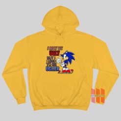 Sonic I May Be Ugly But I Used To Be Uglier Hoodie