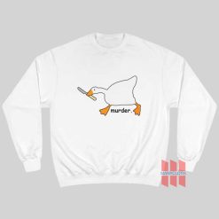 Murder Duck Funny Sweatshirt