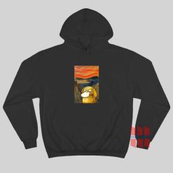 Psyduck The Scream Hoodie