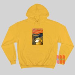 Psyduck The Scream Hoodie