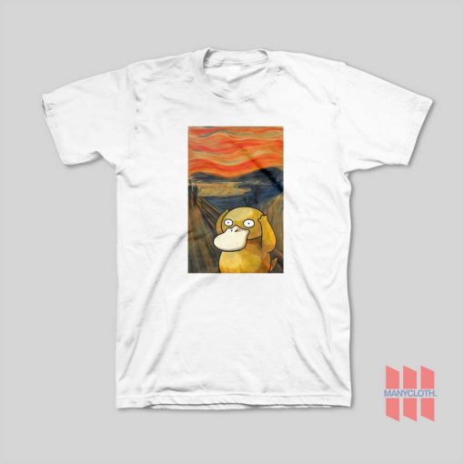 Psyduck The Scream T-Shirt