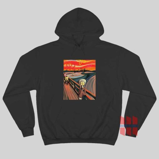 Spongebob Squarpants The Scream Hoodie