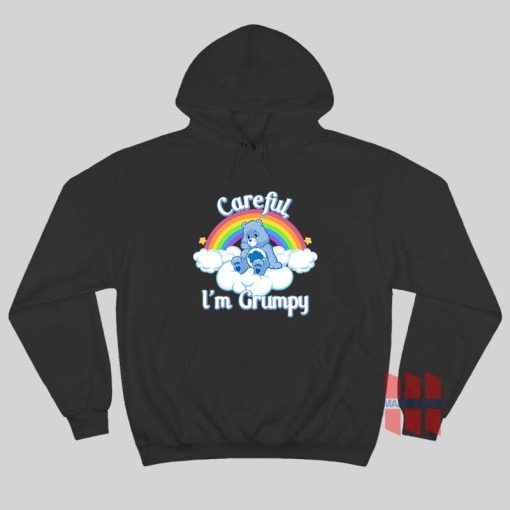 Careful I’m Grumpy Care Bears Hoodie