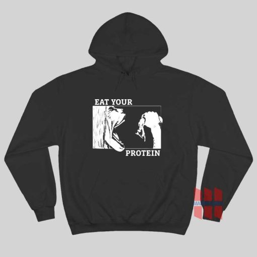 Eat Your Protein Attack On Titan Gym Hoodie