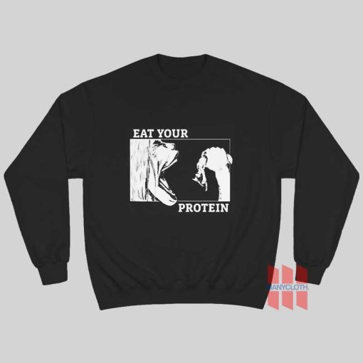 Eat Your Protein Attack On Titan Gym Sweatshirt