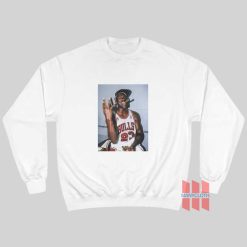 Michael Jordan Champion Cigar Sweatshirt