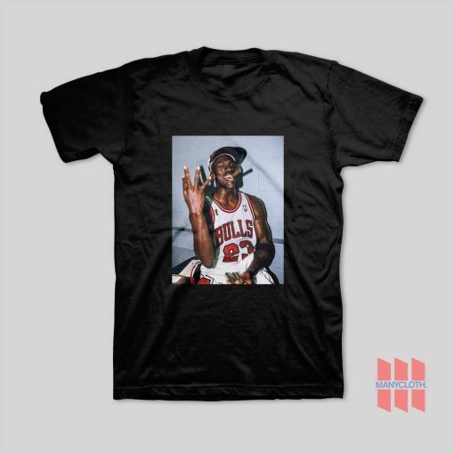 Michael Jordan Champion Cigar T-Shirt