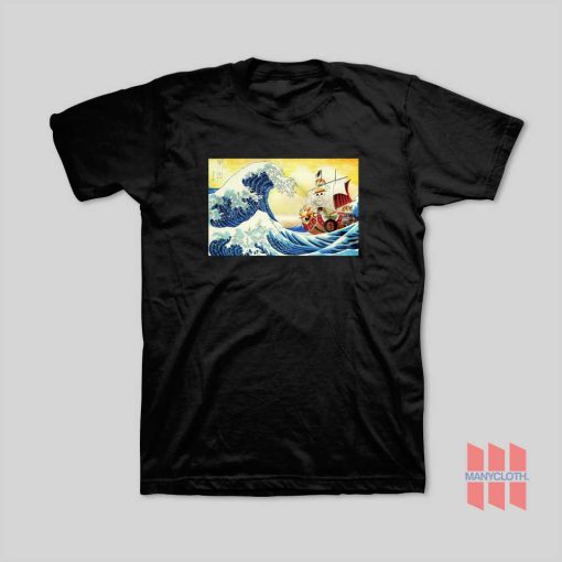 One Piece The Great Wave off Kanagawa T-Shirt