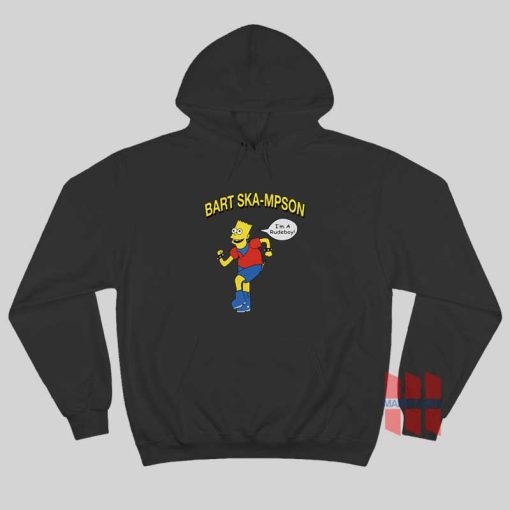 Bart Ska-mpson Im a Rudeboy Hoodie