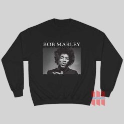 Bob Marley Jimi Hendrix Parody Sweatshirt