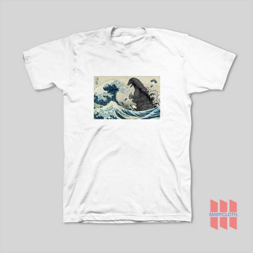 Godzilla Great Wave T-Shirt