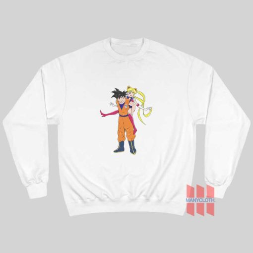 Goku x Usagi Sailor Moon Sweatshirt