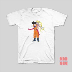 Goku x Usagi Sailor Moon T-Shirt