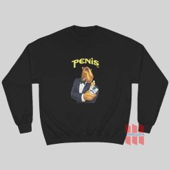 Joe Camel Cigarette Penis Meme Sweatshirt