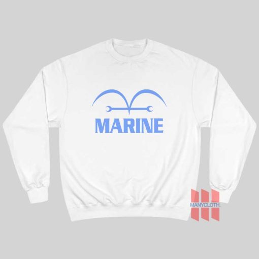 One Piece Marine Logo Sweatshirt