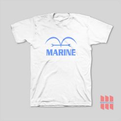 One Piece Marine Logo T-Shirt