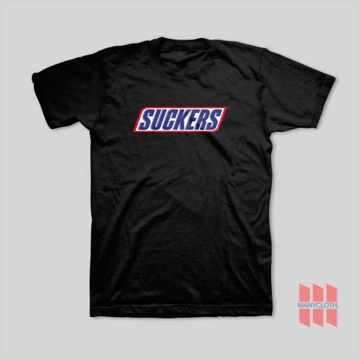 Suckers Logo Parody T-Shirt