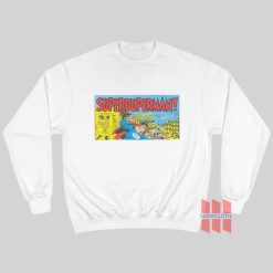 Superduperman Comic Sweatshirt