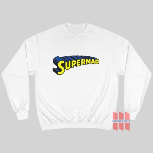 Supermad Superman Parody Sweatshirt