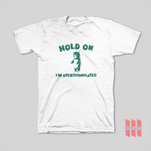 Hold On I’m Overstimulated T-Shirt