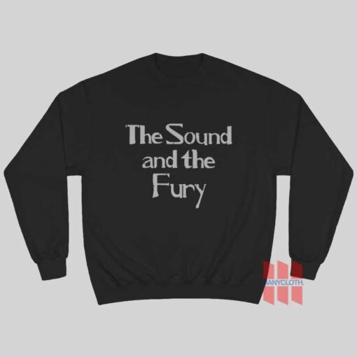 Ian Curtis The Sound and The Fury Sweatshirt