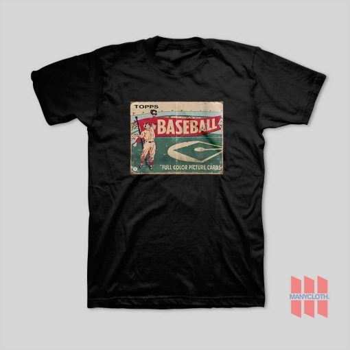 Vintage Baseball Trading Card T-Shirt