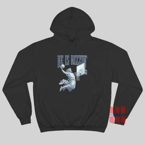 He Is Rizzin’ Jesus Vintage Hoodie